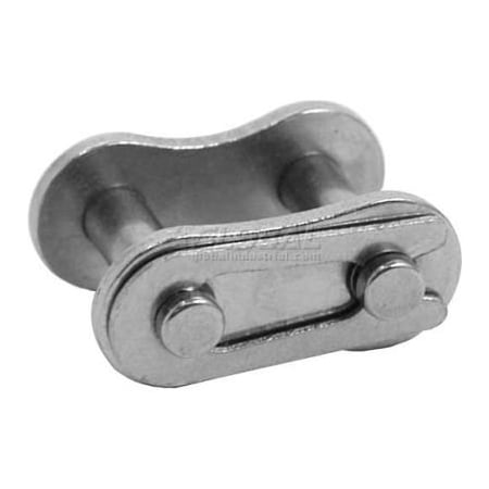 Tritan Precision Ansi Stainless Steel Roller Chain - 41-1ss - 1/2in Pitch - Connecting Link
